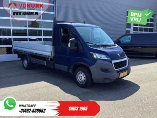 Peugeot Boxer 2.2 HDI 130 pk EXPORT Open Laadbak/ 360x202x39/ Pick Up/ Gev.Stoel/ Trekhaak/ Airco/ N