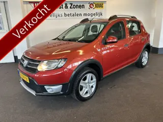 Dacia Sandero 0.9 TCe Stepway Lauréate Hoge instap | Lederen bekleding | Cruise control | Apple carp