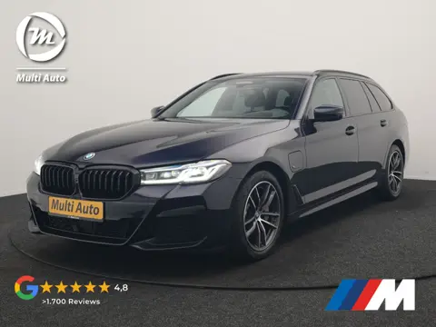BMW 5 Serie Touring 530e M Sport PHEV 293pk Dealer O.H. | Trekhaak Af Fabriek | Adaptive Cruise | He