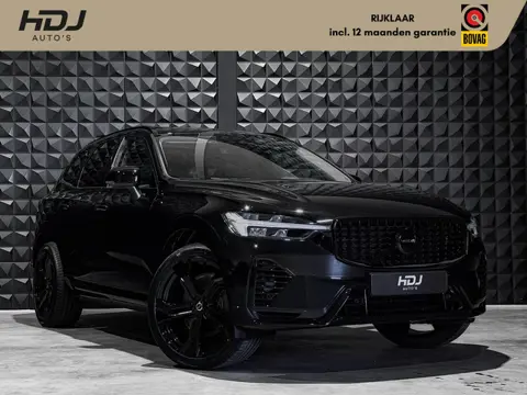 Volvo XC60 2.0 T6 Plug-in hybrid AWD All Black | Pano | 20" | Memo 2x | Leer | Winter pakket | Camer