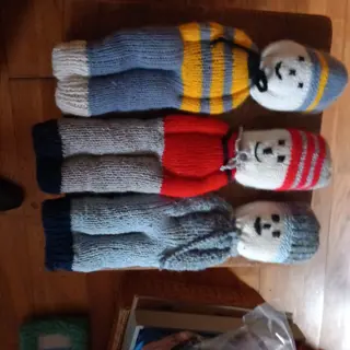 knuffel pop, handzaam