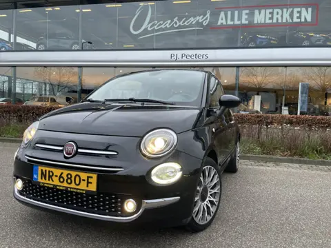 Fiat 500 0.9 TwinAir Turbo Lounge Panoramadak - Airco - parkeersensor achter - Navigatie - Cruise co