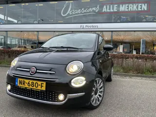 Fiat 500 0.9 TwinAir Turbo Lounge Panoramadak - Airco - parkeersensor achter - Navigatie - Cruise co