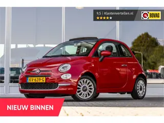 Fiat 500C 0.9 TwinAir Turbo Lounge | Automaat | Leder | Navi