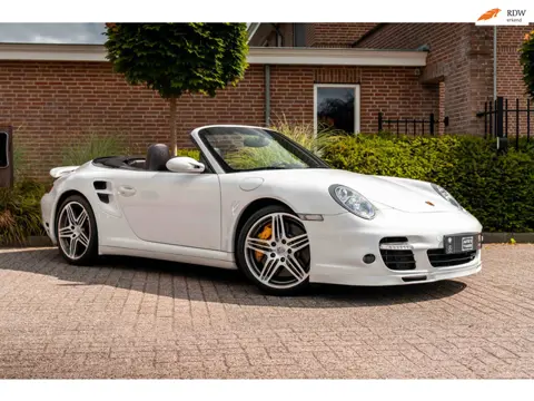 Porsche 911 Cabrio 3.6 Turbo 480 PK Keramisch Chrono Xenon Bose Leder Memory 19''