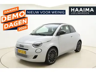 Fiat 500 1.0 Hybrid La Prima Cabrio | DEMO | Lederen bekleding | Camera | 8 Jaar speciale garantie |