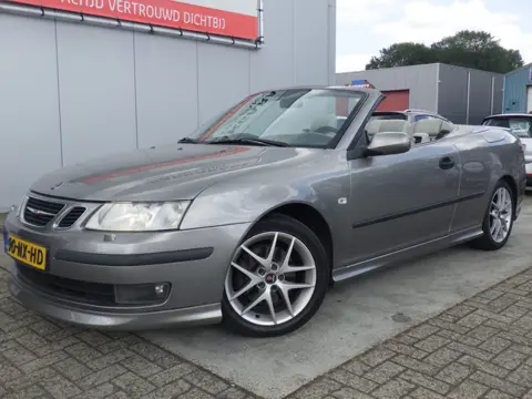 Saab 9-3 Cabrio 2.0T Aut Aero 210PK, Leder, Cruise, NL/NAP!