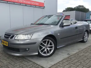 Saab 9-3 Cabrio 2.0T Aut Aero 210PK, Leder, Cruise, NL/NAP!