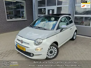 Fiat 500 C 1.0 Hybrid Pop | Dolcevita | Carplay | Cabrio | DAB | Parkeersensoren achter | 17.000 NAP