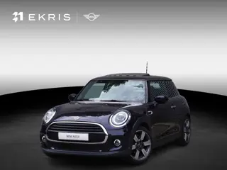 MINI 3-deurs Cooper C | MINI 60 Years Edition | MINI Yours Leer Lounge Carbon Black | Glazen panoram