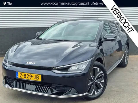 Kia EV6 Plus 77.4 kWh Trekhaak, BTW-auto! 1e eign. NL-auto! SOH 100%, Navigatie, Stoelkoeling, Stoel
