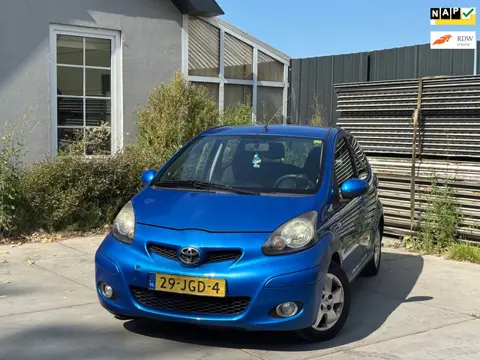 Toyota Aygo 1.0-12V | Nieuwe APK | Airco |El. Ramen | NAP | 5-drs | Onderhoudshistorie | Rijklaar!