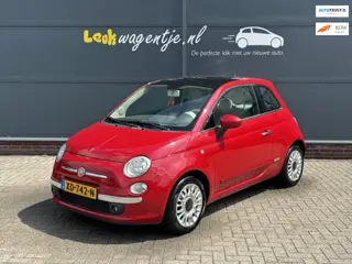 Fiat 500 1.2 Lounge *climate *panorama *distrib.-riem nieuw
