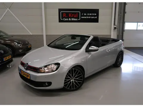 Volkswagen Golf Cabriolet 1.2 TSI BMT Airco-ECC Leer Sportstoelen PDC Stoelverwarming 19" LMV Cruise