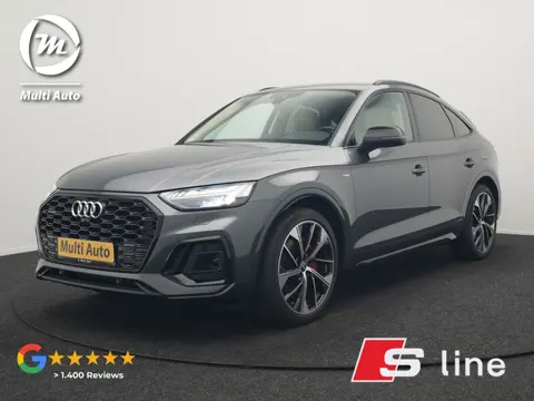 Audi Q5 Sportback 50 TFSI e S Line Plug In Hybrid 300pk Dealer O.H PHEV | Luchtvering | Matrix LED |