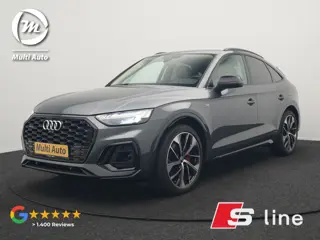 Audi Q5 Sportback 50 TFSI e S Line Plug In Hybrid 300pk Dealer O.H PHEV | Luchtvering | Matrix LED |