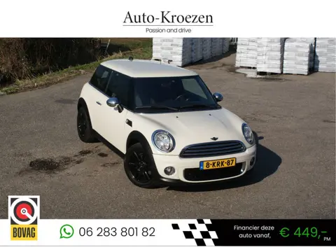 Mini Mini 1.6 One Holland Street | Org NL | Navigatie | Cruise control |