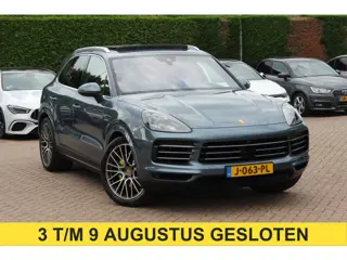 Porsche Cayenne 3.0 E-Hybrid / Trekhaak / Panoramadak / 360Camera / Head-up / Luchtvering / 21'' / M