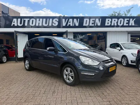 Ford S-Max 1.6 EcoBoost Titanium|Pano|Navi|Clima|Cruise|Trekhaak|Pdc|Lmv|Elek Pakket|Nw Apk