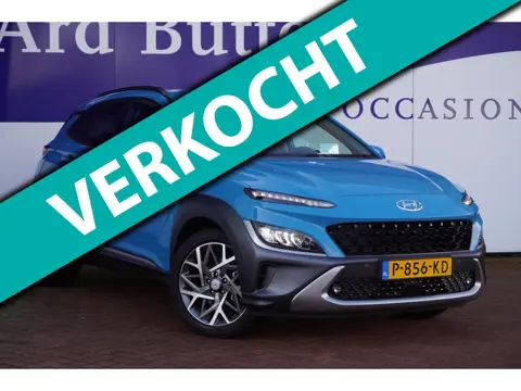 Hyundai Kona 1.6 GDI HEV Premium= orig/NL+Led+Volleder+Krell-Sound+stoel&stuur-verw+18"Lmv = ZEER LU