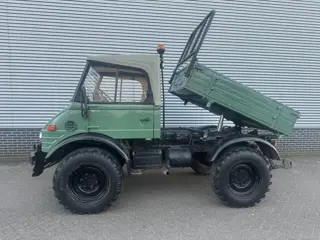 Mercedes-Benz Unimog 421 cabrio Agra. Kipper ,