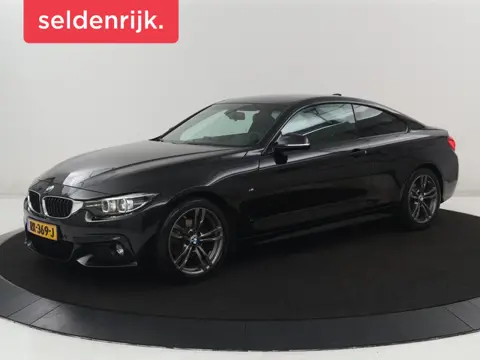 BMW 4-serie Coupé 418i High Executive M-sport | Stoelverwarming | Leder | Cruise control |  Park ass