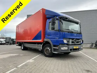 Mercedes-Benz Atego 1218 L Euro 5 / 12 Ton / 411 dkm / Box / Loadlift / APK TUV 07-26