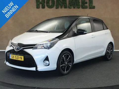 Toyota Yaris 1.0 VVT-i Trend - BI-TONE - ACHTERUITRIJCAMERA - AUTOMATISCH GEREGELDE AIRCO - AUTO HOM