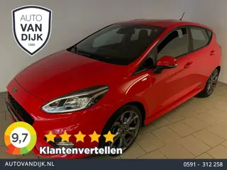 Ford Fiesta 1.0 EcoBoost ST-Line AIRCO CRUISE BLUETOOTH MULTISTUUR PARKEERSENSOREN PRIVACYGLAS VELGE