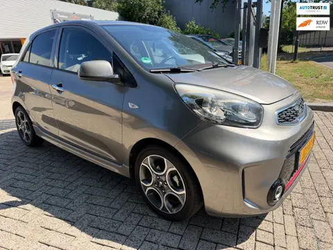 Kia Picanto 1.2 CVVT GT-Line sport by kia , xenon/led, airco, pdc, multi-stuur, elec pakket, chrome 