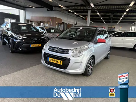 Citroën C1 1.2 Airscape 82PK Shine 5-drs. VOUWDAK/AIRCO/MEDIA/LIMITER/15INCH