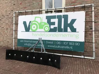 NIEUWE Sneeuwschuif Rubberschuif voor minitractor