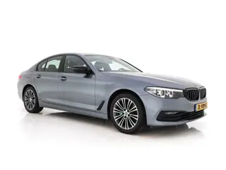 BMW 5 Serie 520i Executive Edition Sportline Aut. *LEATHER-FABRIC | FULL-LED | DIGI-COCKIT | KEYLESS
