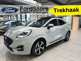 Ford Puma EcoBoost 125 pk Hybrid ST-Line | Trekhaak | Winter Pack | Adapt. Cruise | Pano | Full LED 