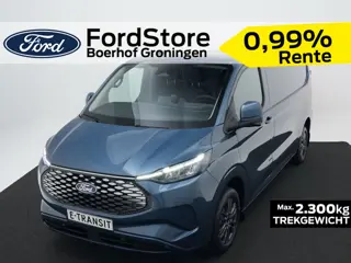 Ford E-Transit Custom 340 L2H1 Limited 71 kWh | Stoelverwarming | 360 graden camera | Adaptieve crui