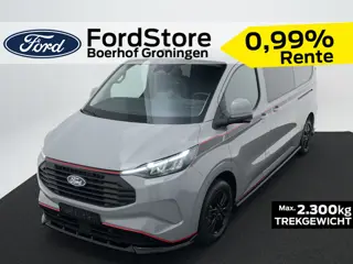 Ford Transit Custom 320 2.5 PHEV L2H1 Grey Platinum DC | 360 graden camera | Navigatie | Stoel- en s