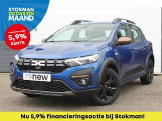Dacia SANDERO Stepway 1.0 TCe 100 PK ECO-G Extreme | Glazen schuifkanteldak | 4 seizoensbanden | Sto