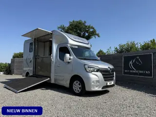 Renault Master | HORSETRUCK | SODIAK | STALLION 3XL | 2021 | HENGST | MANUEL | 3-SEAT | L3 | 165PK |