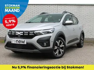 Dacia SANDERO Stepway 1.0 TCe 100 ECO-G Up&Go | climate control | trekhaak | lichtmetalen velgen