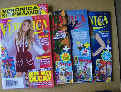 Veronica magazine met stripbijlage adv5614