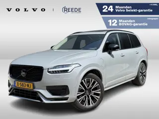 Volvo XC90 2.0 T8 Recharge AWD Ultimate Dark | Luchtvering | 360 Camera | Getint Glas | Trekhaak