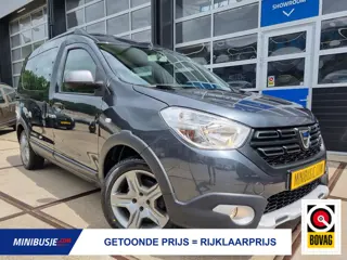 Dacia Dokker 1.3 TCe Stepway 130pk. NAVI / CAMERA / CRUISE / PDC / DAB RADIO / STOELVERW.
