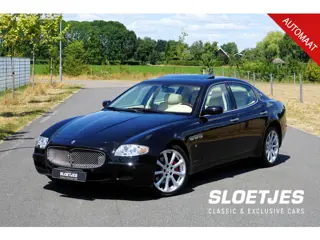 Maserati Quattroporte 4.2 ZF Automaat |V8 |401 pk |Topstaat |Beige leder |Xenon |Schuifdak |Entertai