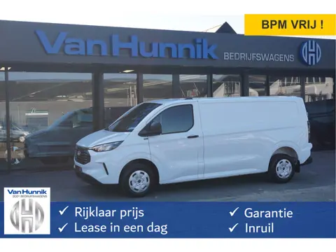Ford Transit Custom 300L 136PK Trend BPM VRIJ!! 12" Sync4 Apple CP/Android A, Camera, Trekhaak!! NR.