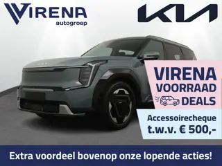 Kia EV9 Plus Advanced AWD 99.8 kWh - Prijs incl. inruilpremie - 7 Persoons - Schuif-/kanteldak - Sto