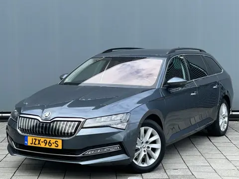 Škoda Superb Combi BWJ 12-2020 | 1.4TSI iV 218PK SPORT BUS. AUTOMAAT | CLIMA | STOELVERW | SPORTSTOE