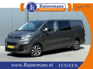 Citroën Jumpy 2.0 BlueHDI 123 PK SPORT / DUBBELE CABINE / L3H1 / 6-PERSOONS / 1e EIG. / CRUISE / PDC