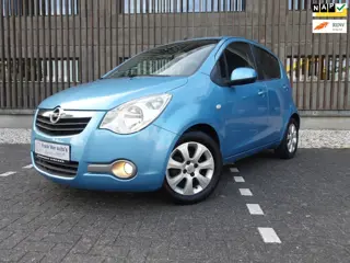 Opel Agila 1.2 Enjoy/HOGE INSTAP/AIRCO/5dr/2e eig/NAP/nw APK en onderhoudsbeurt, isofix/5 zitplaatse
