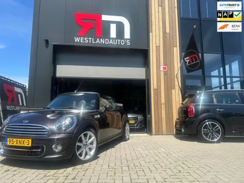 Mini Cabrio 1.6 cooper cabrio highgate/navi/climaat-control/LM-velgen/alarm/sound-system/windscherm/
