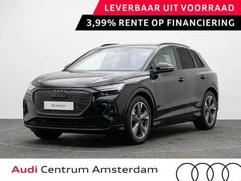 Audi Q4 e-tron S edition Performance 82 kWh 286 pk | Glazen panoramadak | MMI bijrijdersdisplay | Te